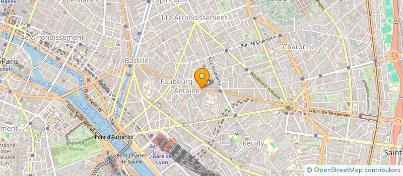 localisation de l'entreprise SCI ALMAREPA  PARIS 11