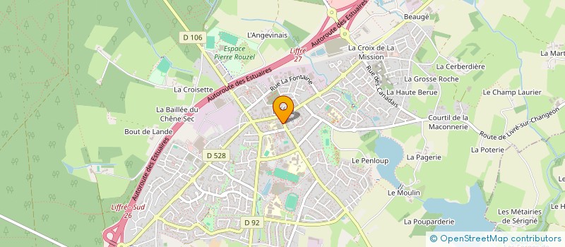 localisation de l'entreprise SCI ALMAT  LIFFRE