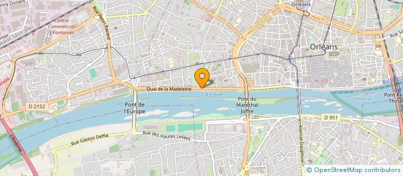 localisation de l'entreprise SCI ALMATHI à ORLEANS