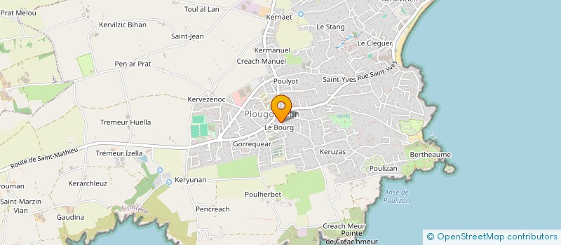 localisation de l'entreprise SCI ALMATIGA  PLOUGONVELIN