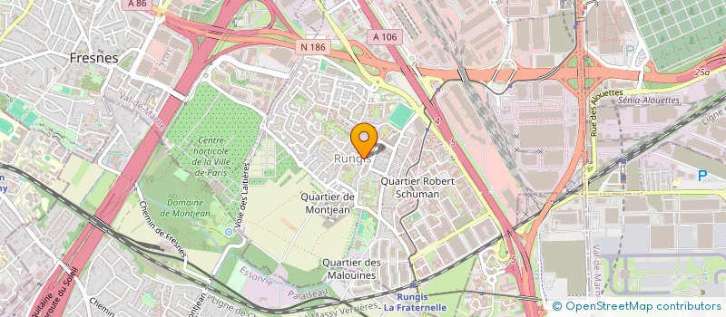 localisation de l'entreprise SCI ALMAURIC à RUNGIS