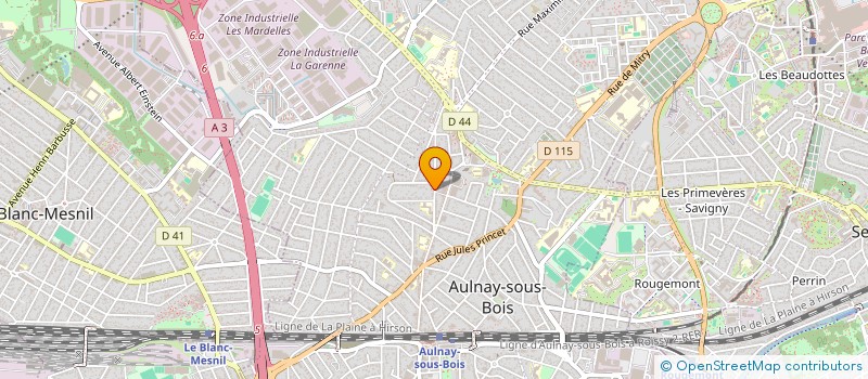 localisation de l'entreprise SCI ALMAVI à AULNAY-SOUS-BOIS