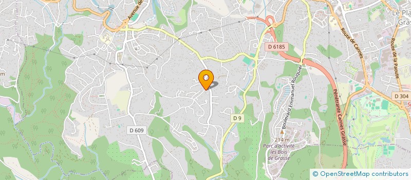 localisation de l'entreprise SCI ALMAXE à GRASSE