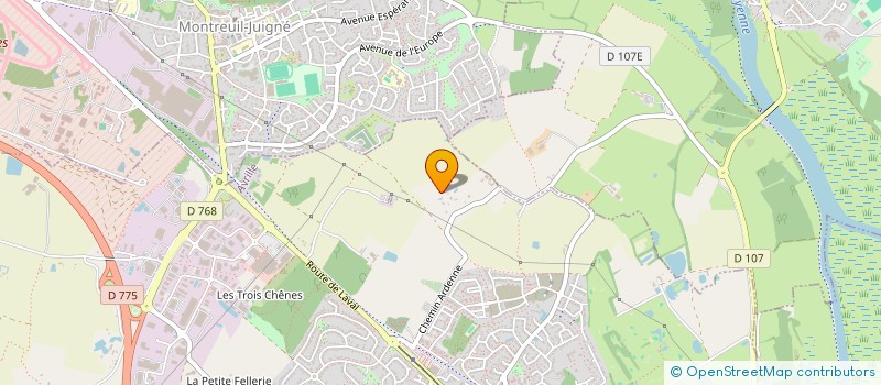 localisation de l'entreprise SCI ALMAYER à AVRILLE