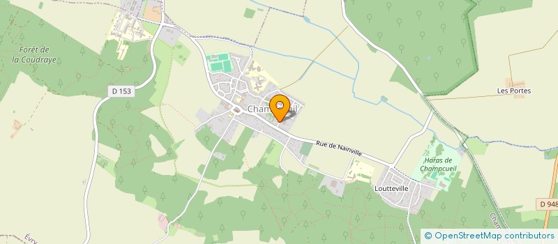 localisation de l'entreprise SCI ALMEIDA à CHAMPCUEIL
