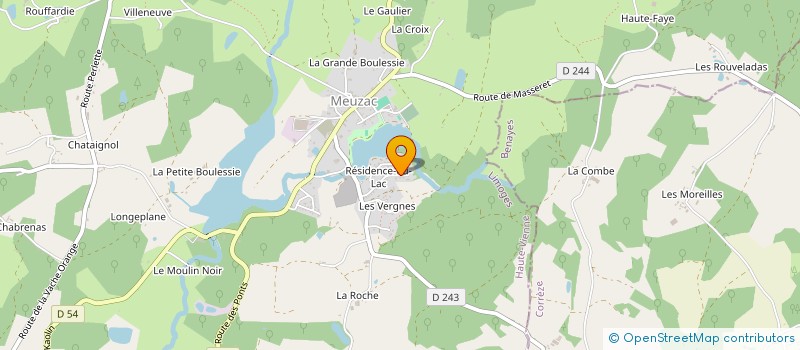 localisation de l'entreprise SCI ALMELINA à MEUZAC