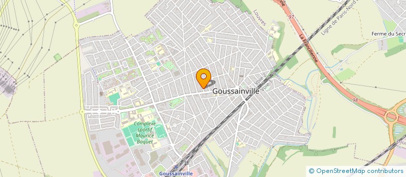 localisation de l'entreprise SCI ALMER à GOUSSAINVILLE