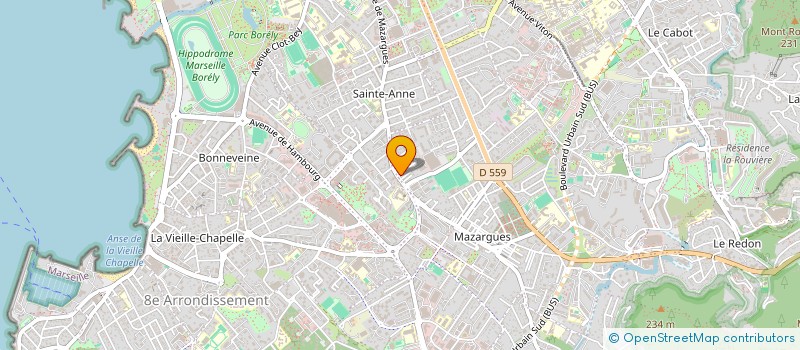 localisation de l'entreprise SCI ALMERAS à MARSEILLE