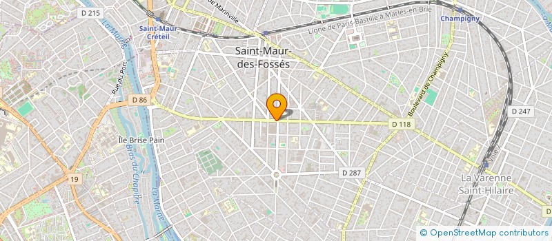 localisation de l'entreprise SCI ALMERINA à SAINT-MAUR-DES-FOSSES