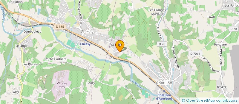 localisation de l'entreprise SCI ALMERO  CHATILLON