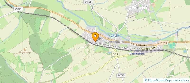 localisation de l'entreprise SCI ALMERT  DOSSENHEIM-SUR-ZINSEL