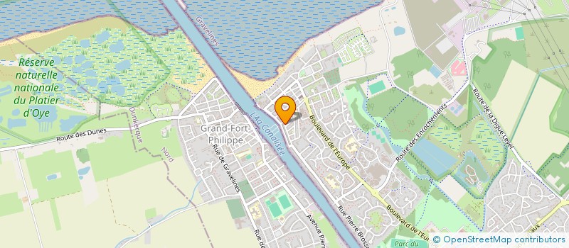 localisation de l'entreprise SCI ALMI à GRAVELINES
