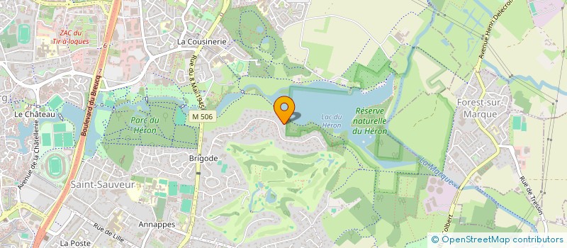 localisation de l'entreprise SCI ALMINAUD à VILLENEUVE-D'ASCQ