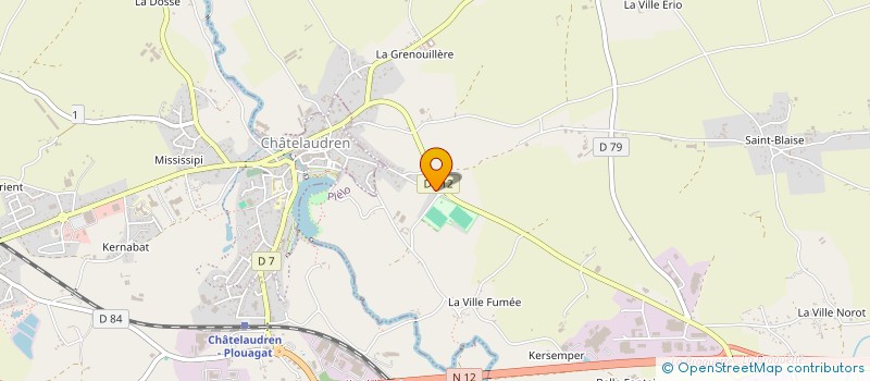 localisation de l'entreprise SCI ALMODIS à PLELO