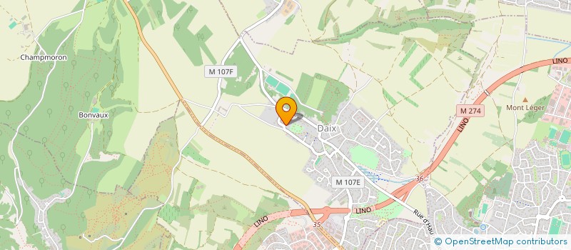 localisation de l'entreprise SCI ALMOLOVIR  DAIX