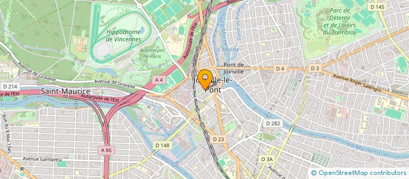 localisation de l'entreprise SCI ALMON  JOINVILLE-LE-PONT