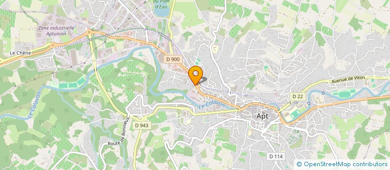 localisation de l'entreprise SCI ALN  APT