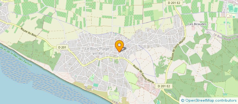 localisation de l'entreprise SCI ALNA 1  LE BOIS-PLAGE-EN-RE