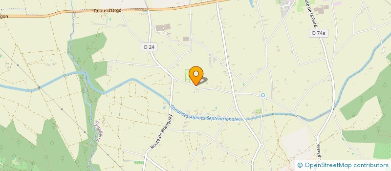 localisation de l'entreprise SCI ALNA 2  EYGALIERES