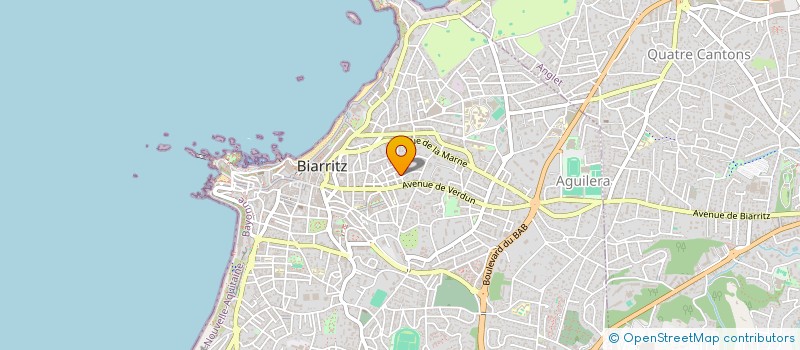 localisation de l'entreprise SCI ALNA à BIARRITZ