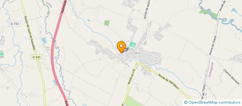 localisation de l'entreprise SCI ALNA  UZEIN