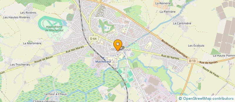 localisation de l'entreprise SCI ALNASEVER  MACHECOUL-SAINT-MEME