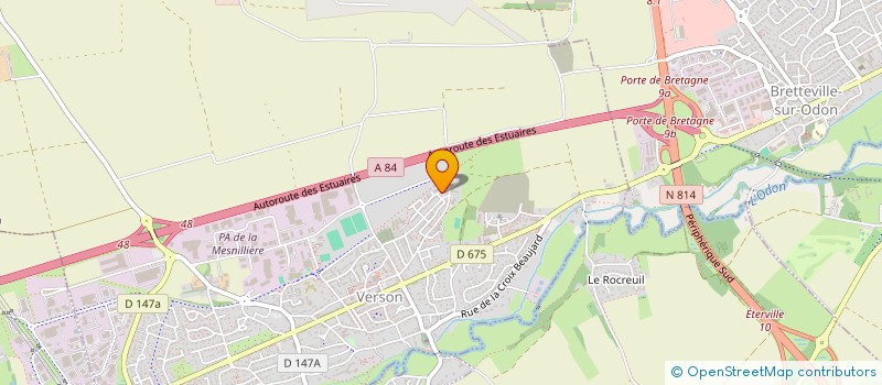 localisation de l'entreprise SCI ALNATH  VERSON