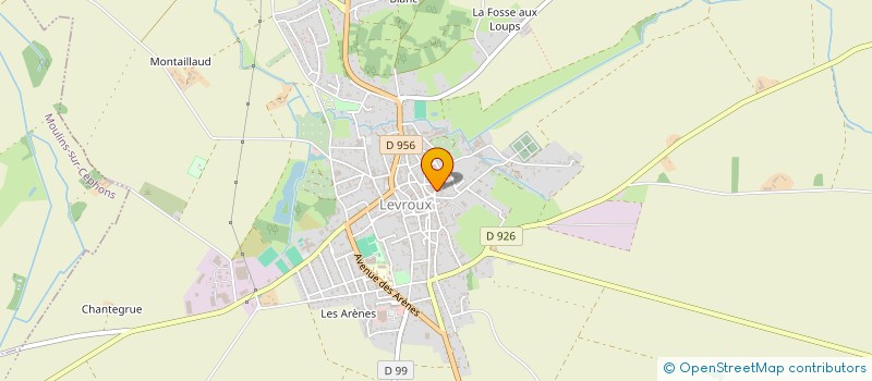 localisation de l'entreprise SCI ALNI à LEVROUX