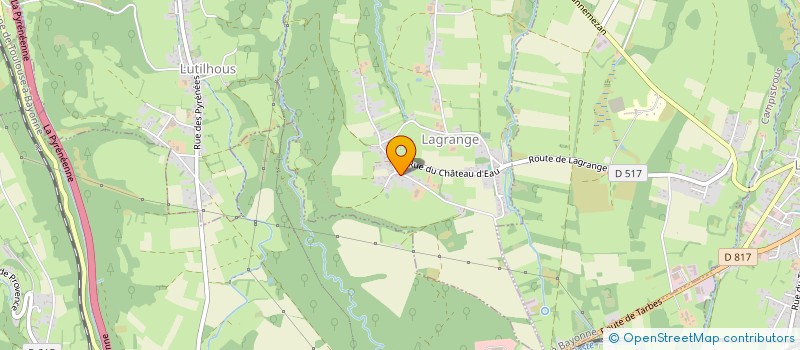 localisation de l'entreprise SCI ALNICMATTH à LAGRANGE
