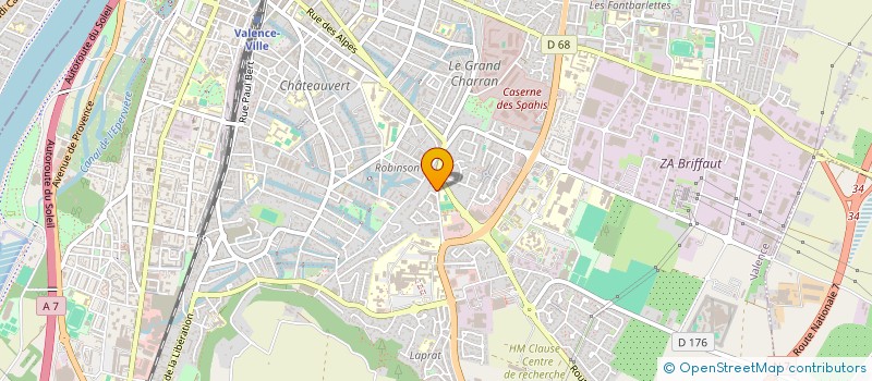 localisation de l'entreprise SCI ALNO à VALENCE