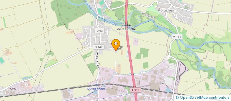 localisation de l'entreprise SCI ALNO  ERNOLSHEIM-BRUCHE