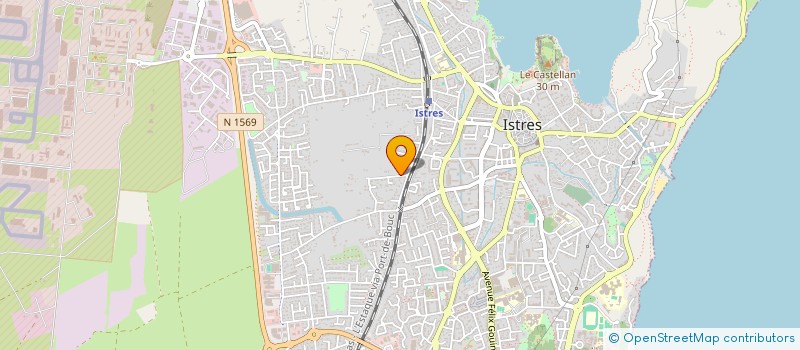 localisation de l'entreprise SCI ALOA  ISTRES