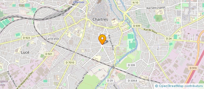 localisation de l'entreprise SCI ALOA à CHARTRES