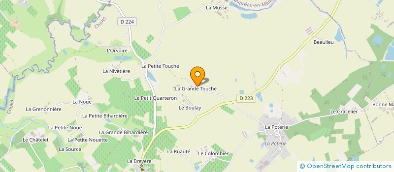 localisation de l'entreprise SCI ALOE à SEVREMOINE