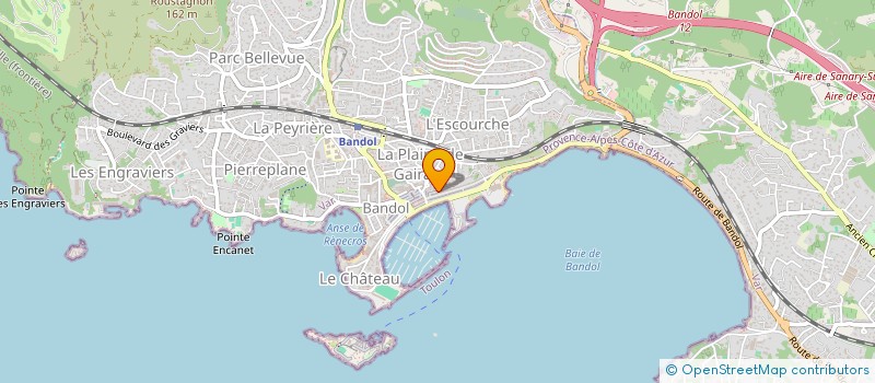 localisation de l'entreprise SCI ALOES à LA SEYNE SUR MER