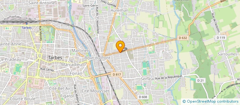 localisation de l'entreprise SCI ALOHA ROSA  SEMEAC