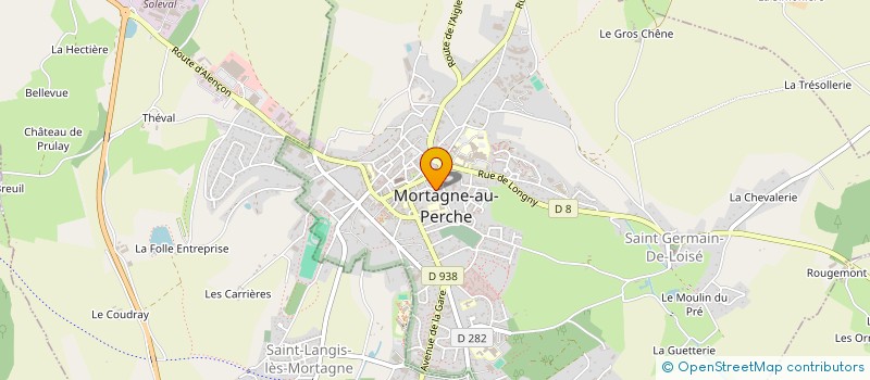 localisation de l'entreprise SCI ALOJ'I à COURGEOUT