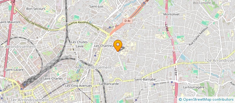 localisation de l'entreprise SCI ALONE à MARSEILLE