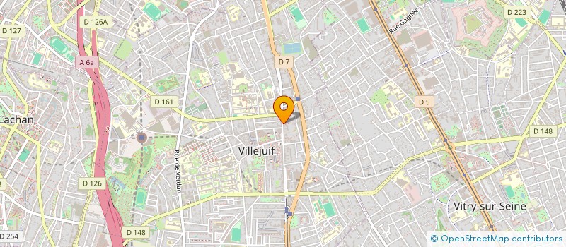 localisation de l'entreprise SCI ALONZI à VILLEJUIF