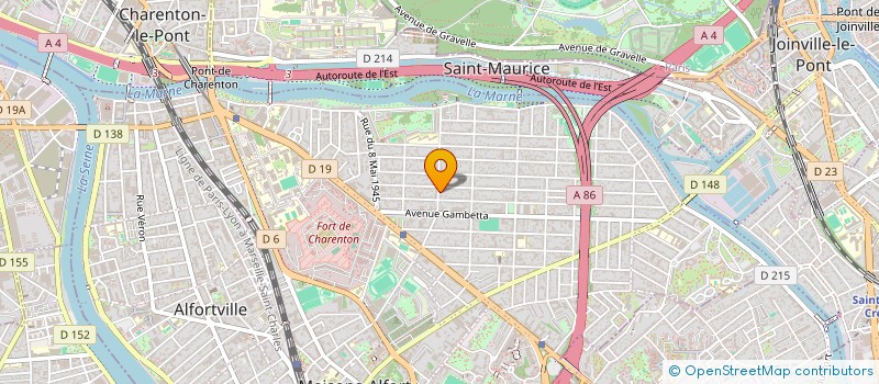 localisation de l'entreprise SCI ALONZY! à MAISONS-ALFORT