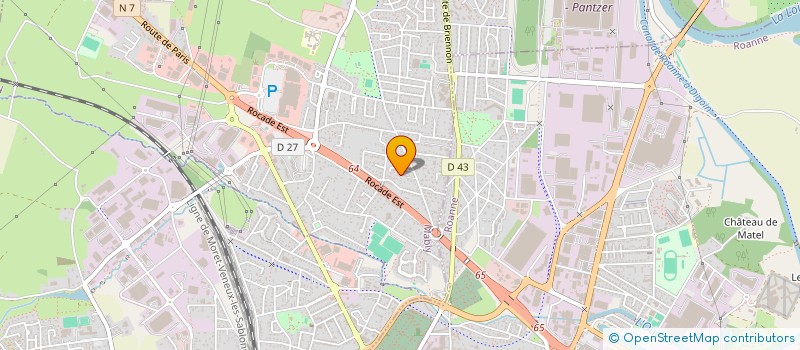 localisation de l'entreprise SCI ALORS  MABLY