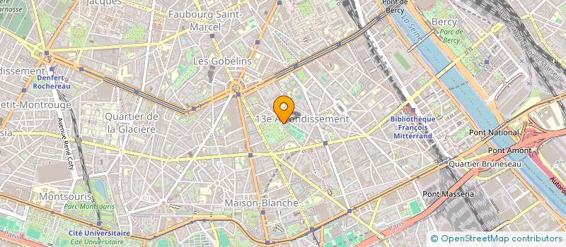 localisation de l'entreprise SCI ALOSO  PARIS