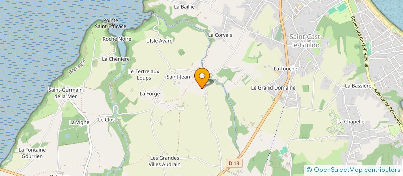 localisation de l'entreprise SCI ALOUEOUEST  MATIGNON