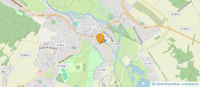 localisation de l'entreprise SCI ALOYSIUS à LORMAYE
