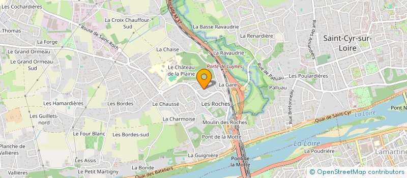 localisation de l'entreprise SCI ALP 31  FONDETTES