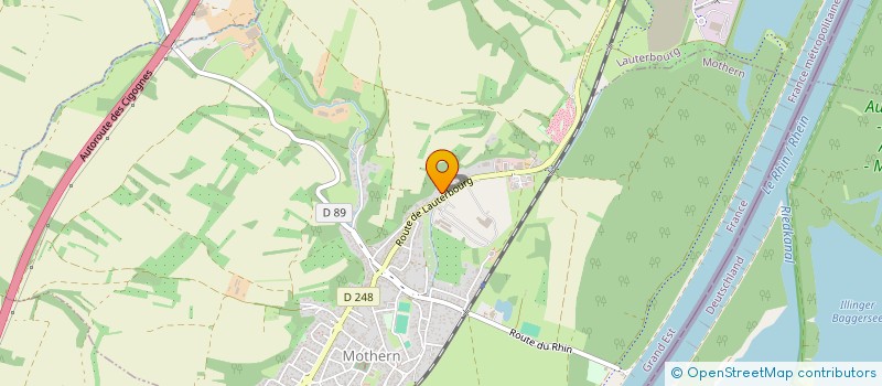 localisation de l'entreprise SCI ALP  MOTHERN