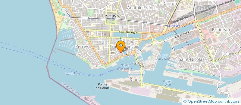 localisation de l'entreprise SCI ALP à LE HAVRE