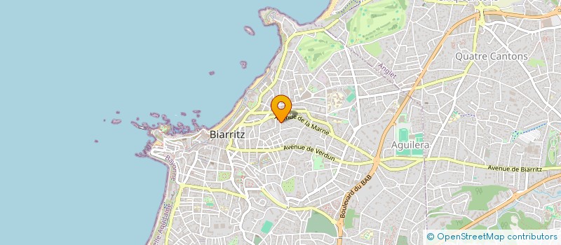 localisation de l'entreprise SCI ALPA à BIARRITZ