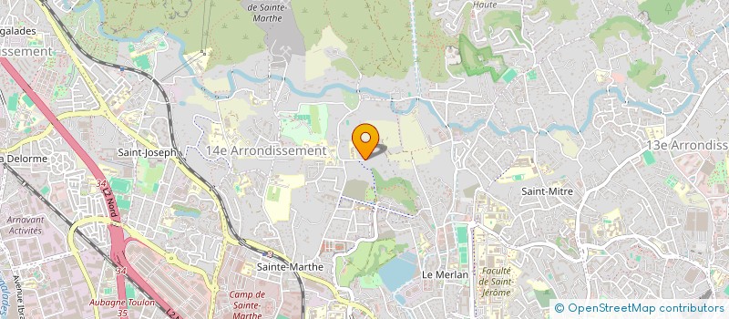 localisation de l'entreprise SCI ALPA à MARSEILLE