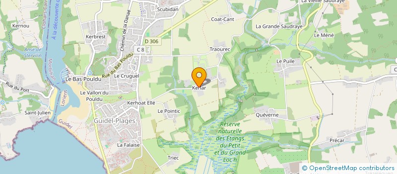 localisation de l'entreprise SCI ALPAB  GUIDEL